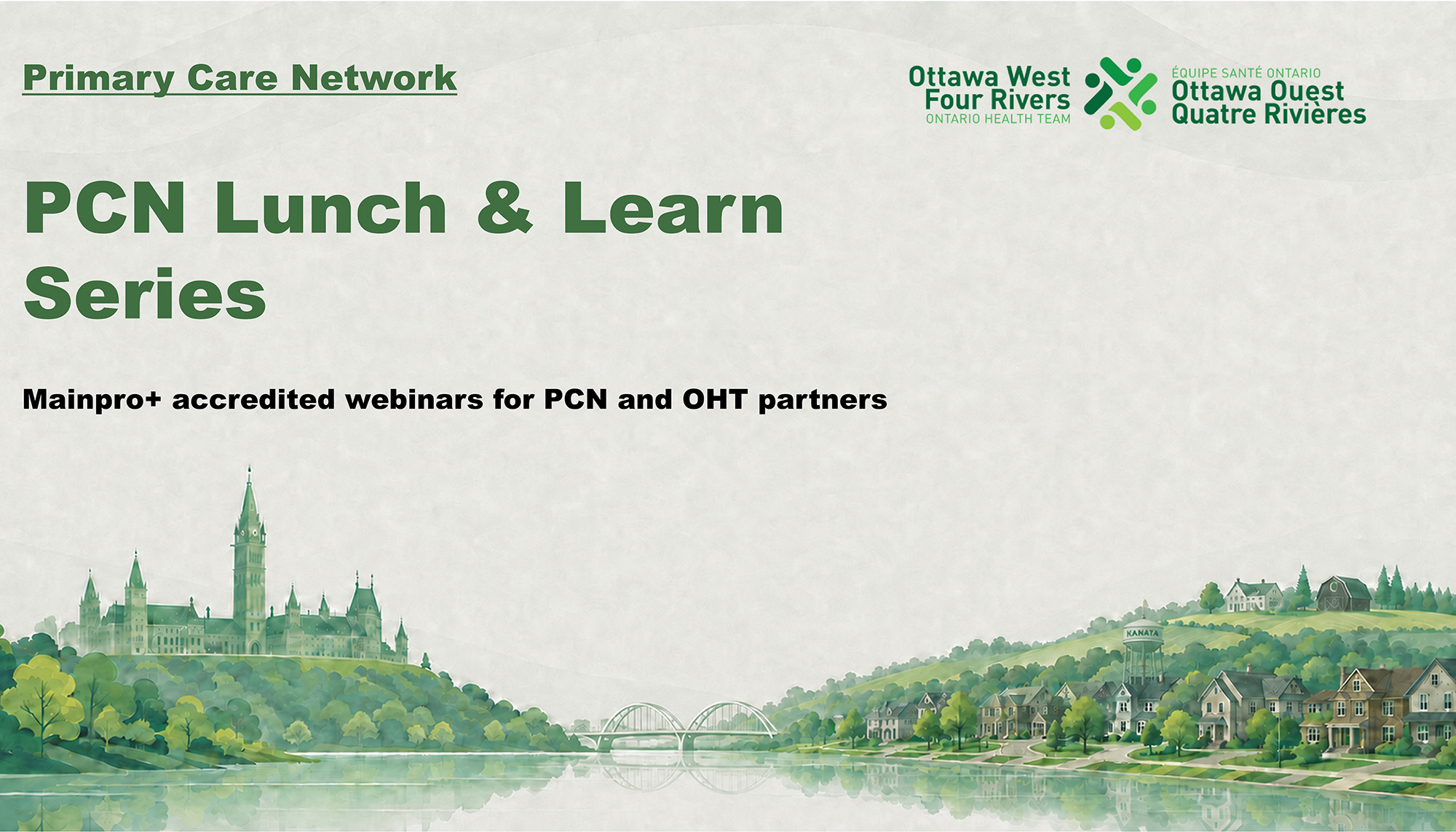 PCN Lunch & Learn Series (Banner)